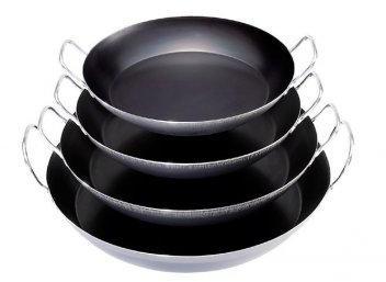 Plat à paella Ø 60 cm, 25 à 35 parts, De Buyer