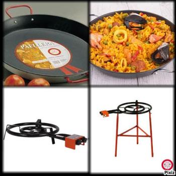 Kit à Paella anti-adhérent pour 19 personnes
