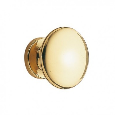 Bouton de meuble laiton lentille