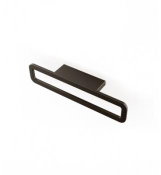 Poignée de meuble de cuisine Chrome noir mat 16,6