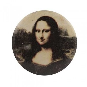 Bouton de meuble La Joconde en porcelaine - Taille