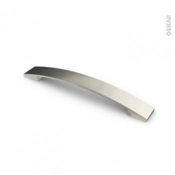 Poignée de meuble de cuisine Inox brossé 20 2 cm Entraxe Poignée de meuble de cuisine