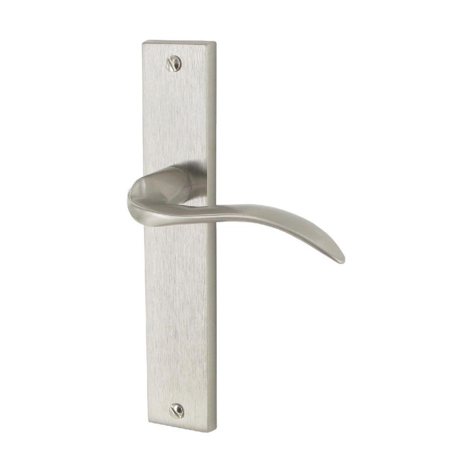 Poignée de porte zamak nikelé satiné Angel DT 2000