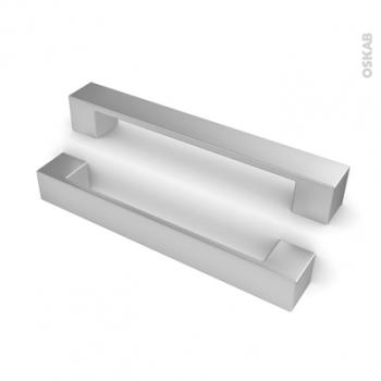 Poignée de meuble de cuisine Vernis alu mat 19 5 cm Poignée de meuble de cuisine