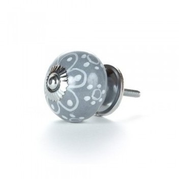 Bouton de meuble SunFlowers en porcelaine - Taille