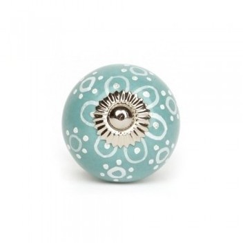 Bouton de meuble SunFlowers en porcelaine - Taille
