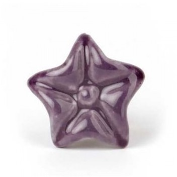 Bouton de meuble Etoile de mer en porcelaine - Tai