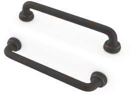 Poignée de meuble de cuisine Acier noir mat 14 8 cm Poignée de meuble de cuisine