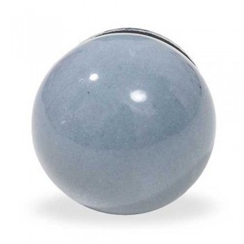Bouton de meuble Bille couleur unie en porcelaine