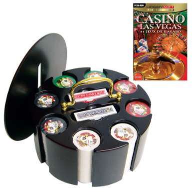 Coffret CROUPIER ? 2 Jeux de carte et 200 JETONS +