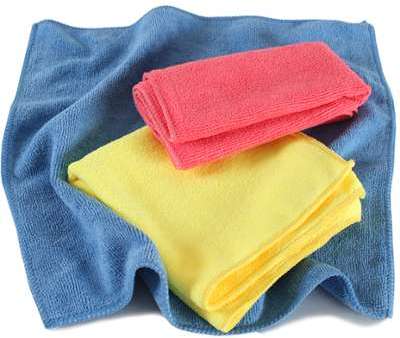 30 Linges en microfibres 35 cm x 35 cm lavables de