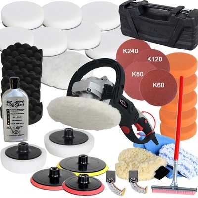Lustreuse polisseuse rectifieuse - Set 3 de TecTak