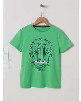 T-shirt fantaisie garçon vert T-shirt fantaisie garçon vert