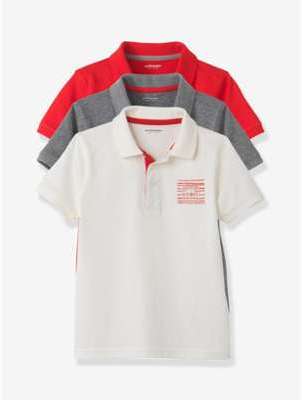 Lot de 3 polos garçon - VERTBAUDET