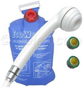 Kit économiseur d eau super éco blanc Kit économiseur d eau super