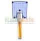 Pommeau de douche modèle Waffle - Couleur - Bleu