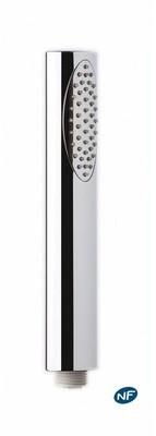 Douchette tube ovale économie d eau 1 jet NF