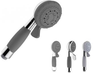 Pommeau de douche ergonomique 4 jets anticalcaire