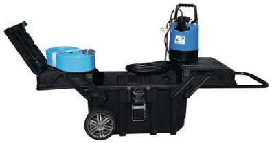 Pompe de chantier Tsurumi LB480 en coffre Pompe de chantier Tsurumi