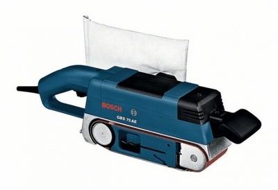 Ponceuse à bande BOSCH 750W GBS 75 AE Set Professi