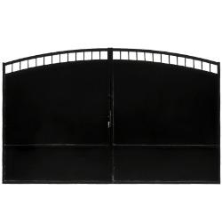 Portail fer BELLADONE double battants 1.95 x 3.5 m