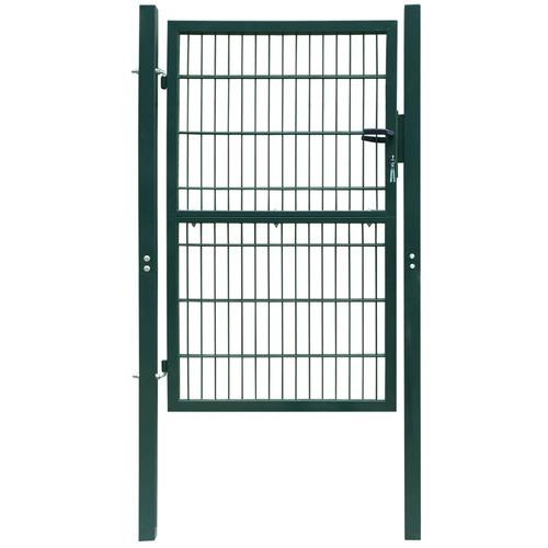 VidaXL Portillon de jardin 2D (Single) Vert 106 x