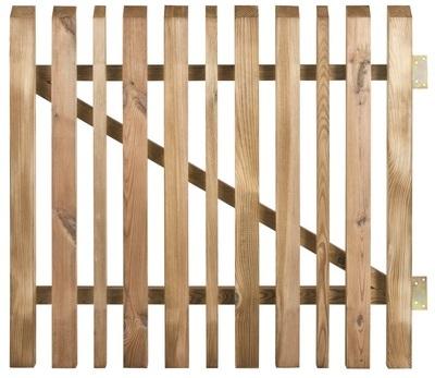 Portillon en bois Oblik - L 100 x H 90 cm