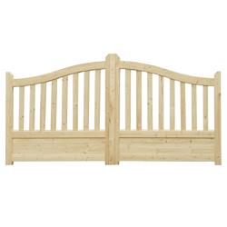 Portail en bois GAND longueur 4 m