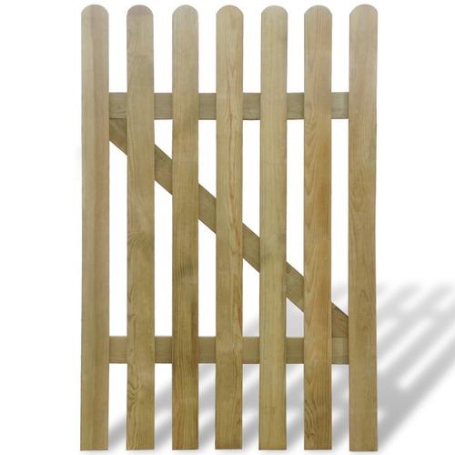 VidaXL Portillon de jardin en bois 100 x 150 cm