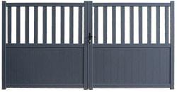 Portail aluminium BENDIGO Double battants 3 m, hau