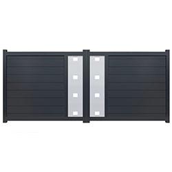 Portail alu battant 3m NEOVISION