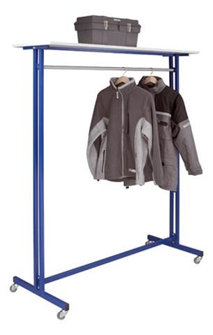 Vestiaire portant bleu - - Vestiaire portant bleu