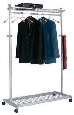 Vestiaire wave avec 6 cintres - Alba - Vestiaire wave Vestiaire wave avec 6 cintres