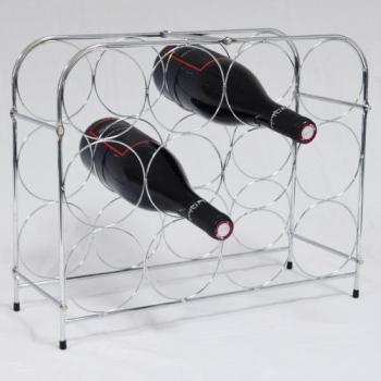 Range bouteilles en inox (pour 12 bouteilles)