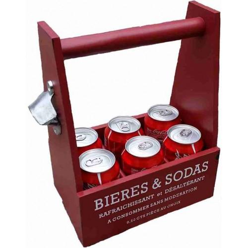 Porte bouteilles canettes