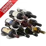 Porte bouteilles design - Range bouteille en alumi