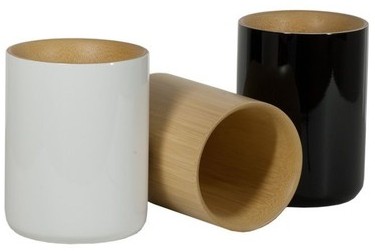 Porte brosses à dent en bambou ly - bibol