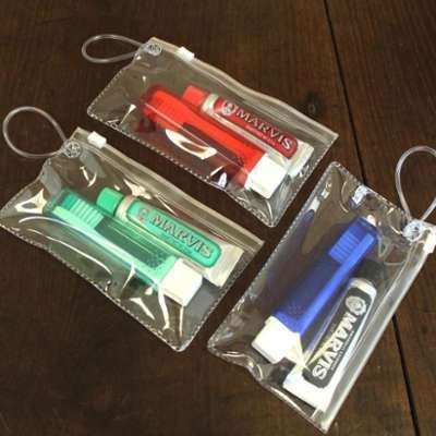 Trousse de voyage brosse à dent et dentifrice - ma
