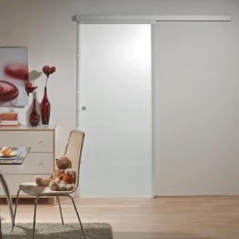 Porte coulissante 88 x 203 cm, opaque