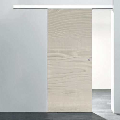 Porte coulissante 88 x 203 cm, pin Cascina