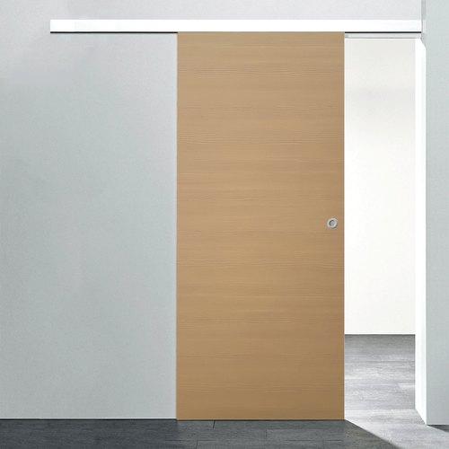 Porte coulissante 88 x 203 cm, pin