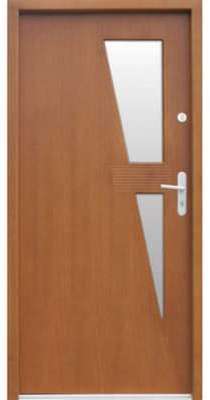 Porte d entrée en bois VESUNNA 104x212 cm ep 72 mm Porte d entrée en bois VESUNNA