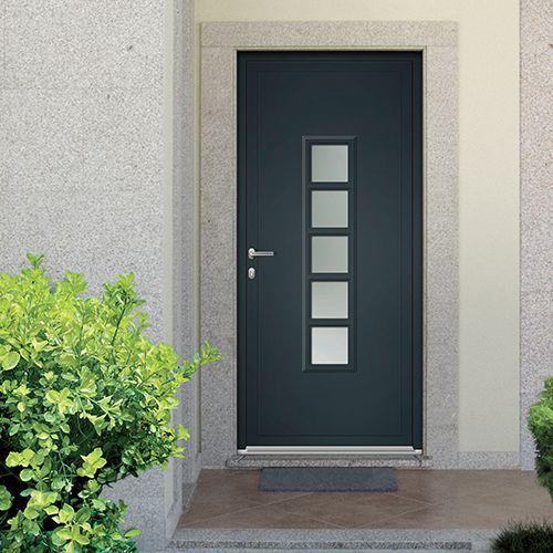 Porte dentrée Aluminium EMALU KAUAI