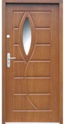 Porte d entrée en bois SISTERON 104x212 cm ep 72 mm Porte d entrée en bois SISTERON