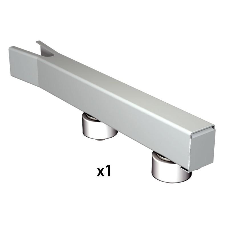 Guide haut réglable à sceller pour portail couliss
