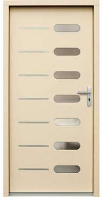 Porte d entrée en bois AURELIANI 104x212 cm ep 72 mm Porte d entrée en bois AURELIANI
