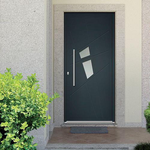 Porte dentrée Aluminium EMALU FLINT