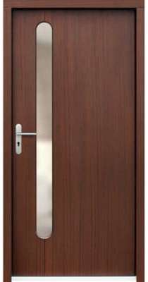 Porte d entrée en bois MASSILIA 104x212 cm ep 72 mm Porte d entrée en bois MASSILIA