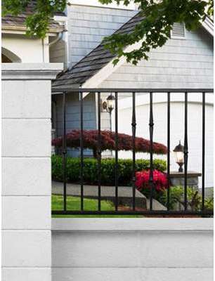 Balustrade en acier Rafaela largeur 2.0m - ROY
