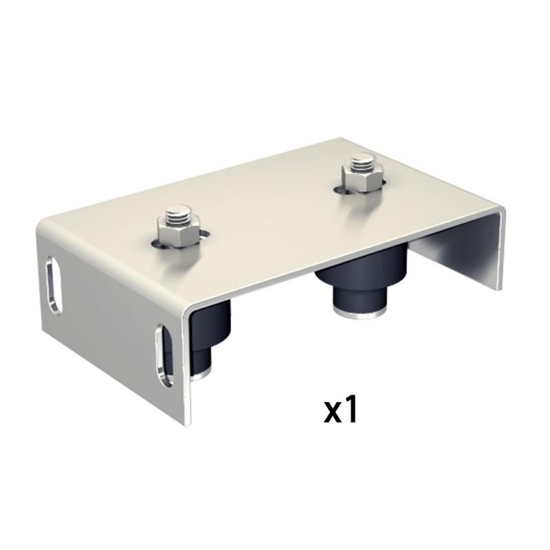 Guide haut réglable, 2 olives nylon Ø45